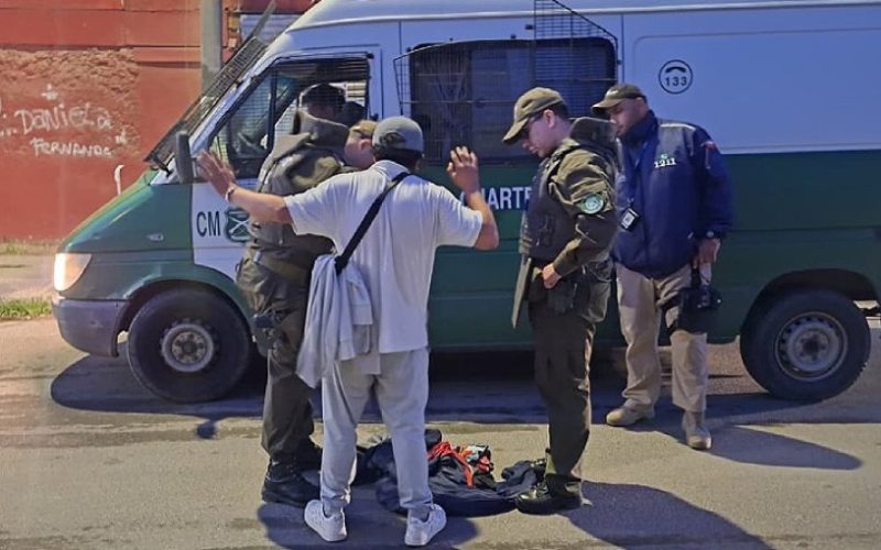 "Ronda Impacto" en Villa Alemana deja ocho detenidos y cinco vehículos incautados