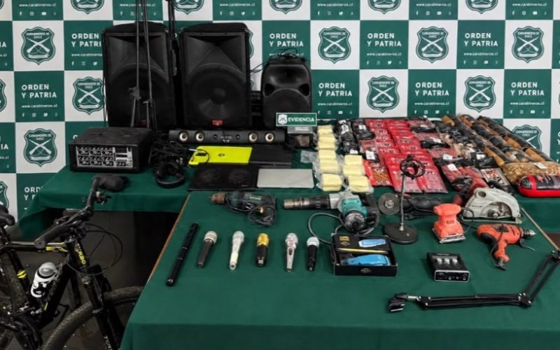 Tres sujetos fueron detenidos por robo a establecimiento comercial en Concón: uno mantenía orden vigente de captura