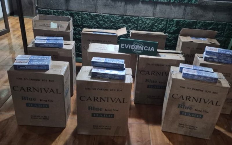 Incautan 11 mil cajetillas de cigarrillos de contrabando en La Ligua: tres detenidos