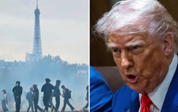 Trump apunta a la migración por las protestas en Francia y exige el cierre de fronteras: "Se han apoderado del país"