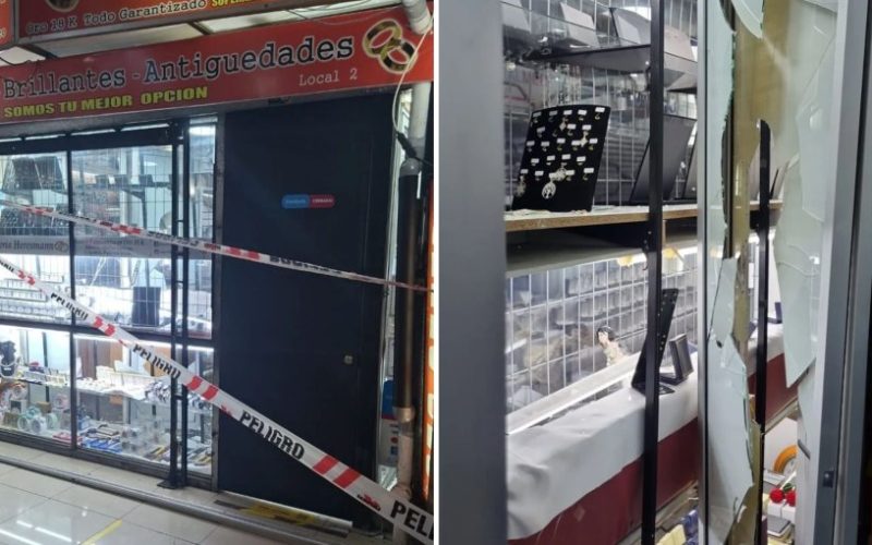 "Fue bastante traumático”: trabajadora relata dramáticos momentos vividos en medio de asalto a joyería en pleno centro de Viña del Mar
