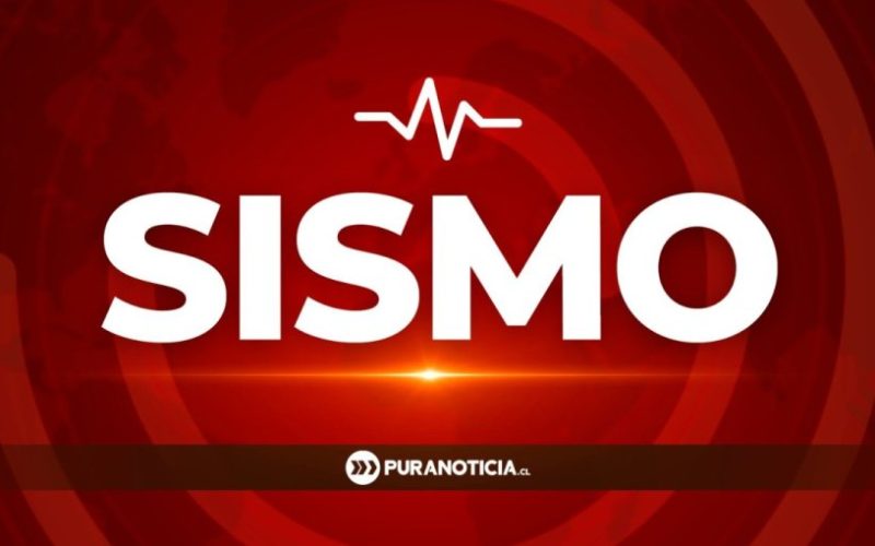 Sismo de 4,8 grados sacude la zona central del país con epicentro en San Antonio