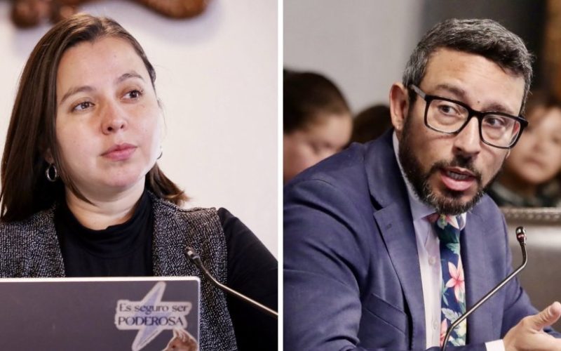 Duro cruce por obras en Av. Altamirano: Alcaldesa Nieto denuncia "castigo político" y edil Contreras la acusa de "sacar provecho"