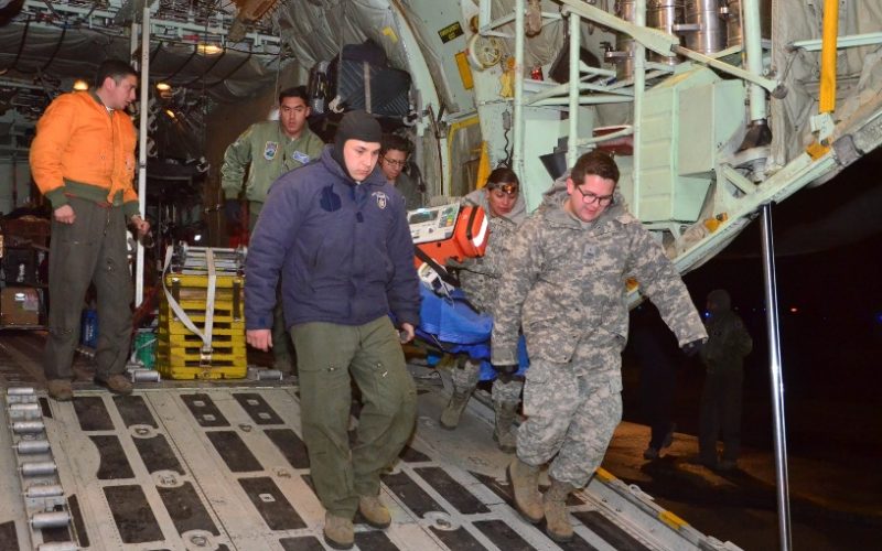 C-130 Hércules de la FACH concretó evacuación aeromédica desde la Antártica