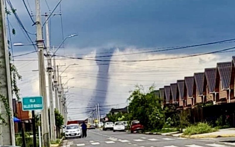 Tornado EF-2 desata graves daños en Requinoa: derribó una veintena de postes